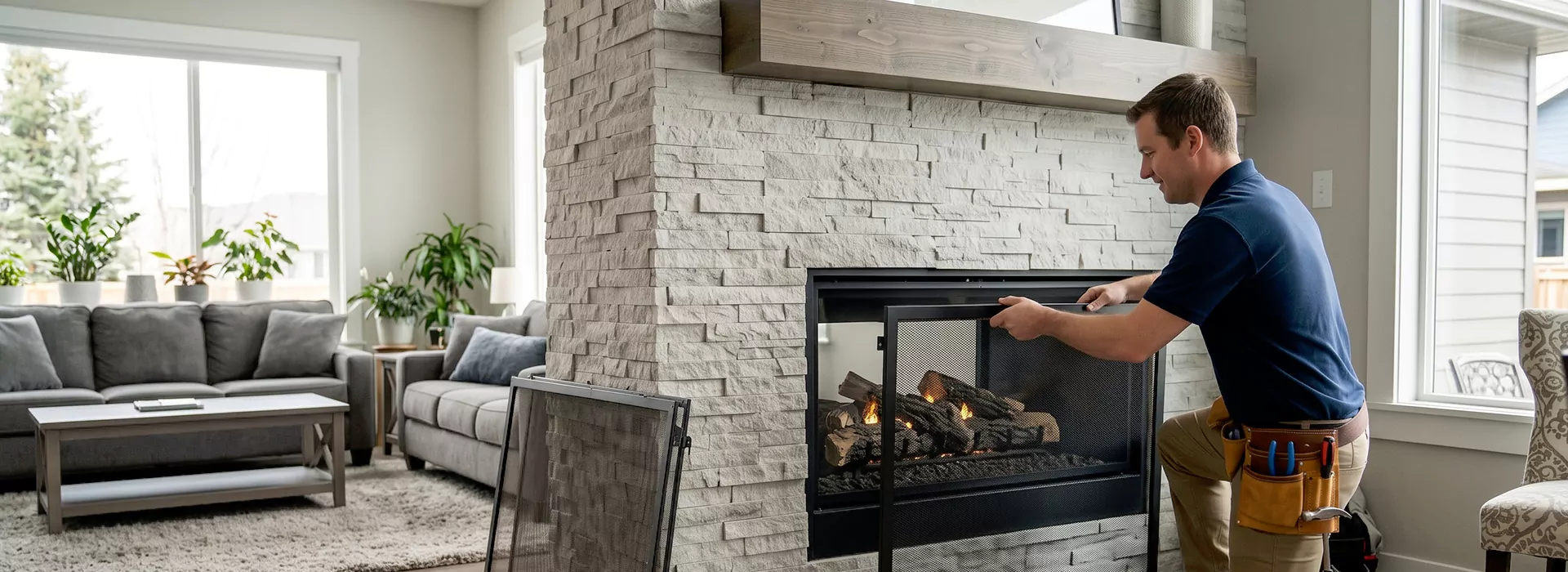 Fireplace Screen Replacement Downey, CA