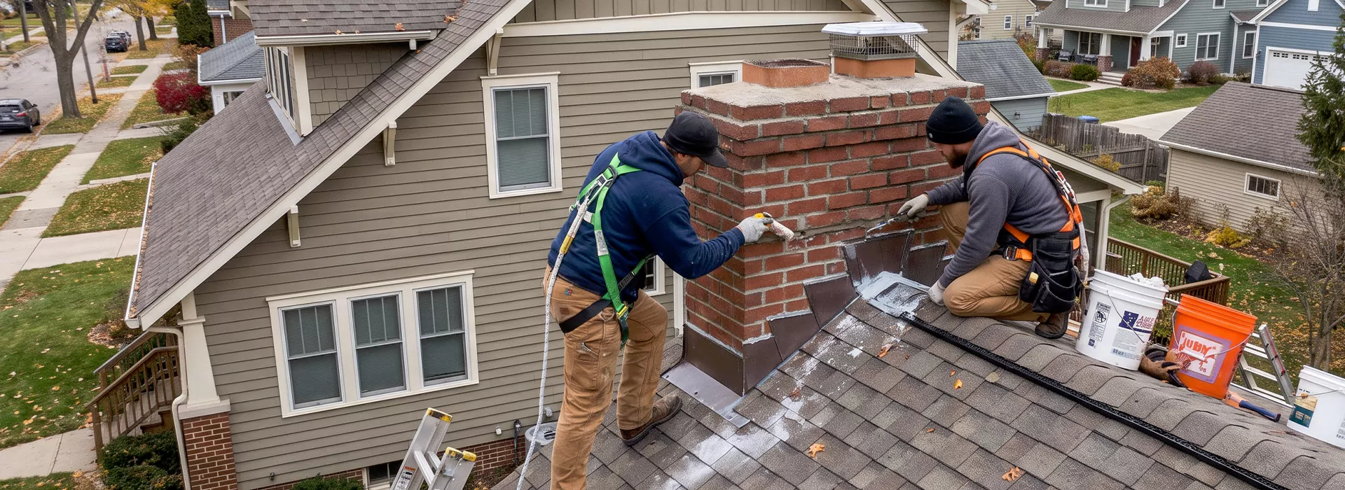 Leaking Chimney Repair in Downey, CA