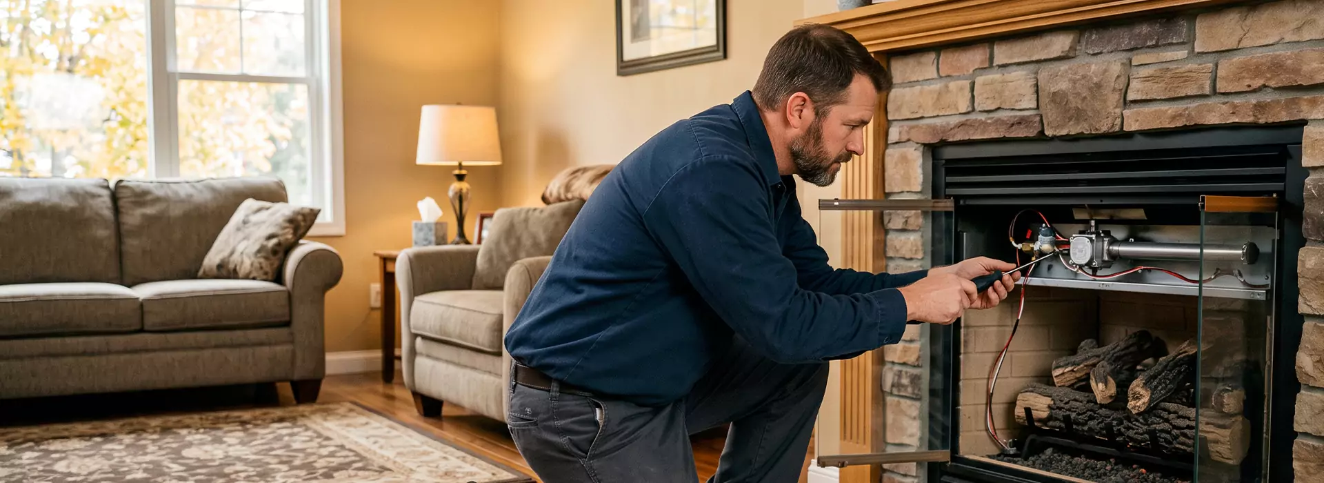 Propane Fireplace Repair in Downey, CA
