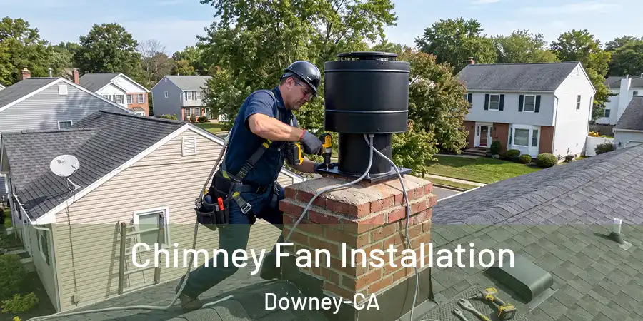  Chimney Fan Installation Downey-CA