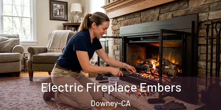  Electric Fireplace Embers Downey-CA