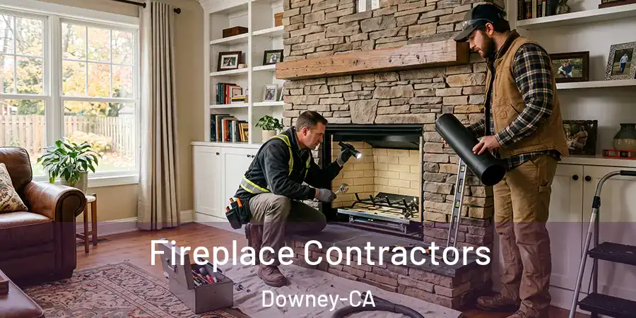  Fireplace Contractors Downey-CA