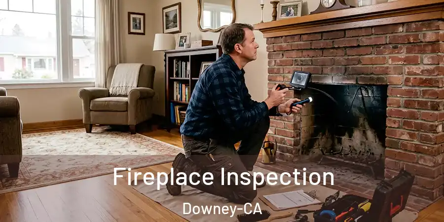  Fireplace Inspection Downey-CA