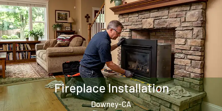  Fireplace Installation Downey-CA