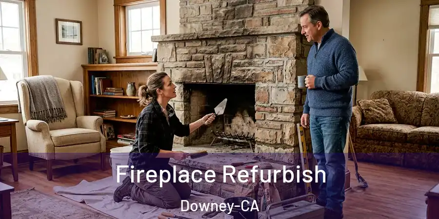  Fireplace Refurbish Downey-CA