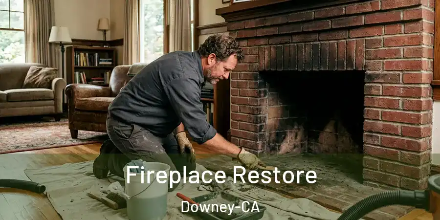  Fireplace Restore Downey-CA