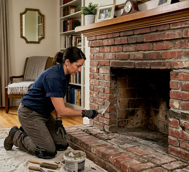 Certified Brick Fireplace Repair Company: Your Local Fireplace Masonry Repair Team in Downey, CA