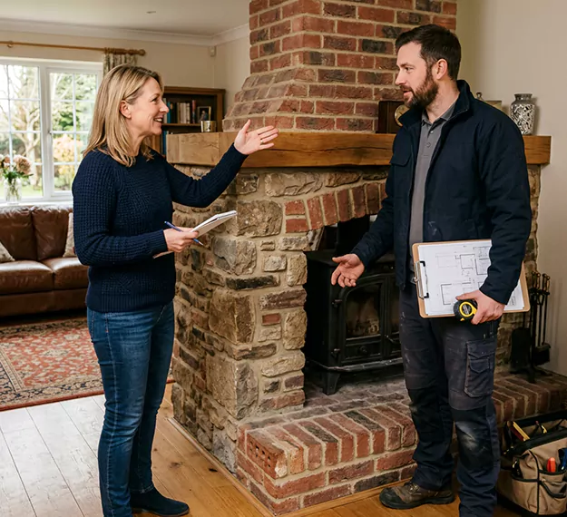 Why Downey, CA Homeowners Choose Our Fireplace Contractors?