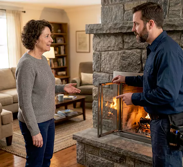 Why Homeowners Choose Our Fireplace Door Installation Team in Downey, CA?