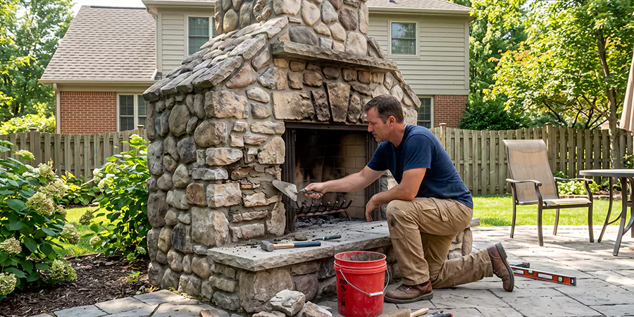 Outdoor Fireplace Repair Downey