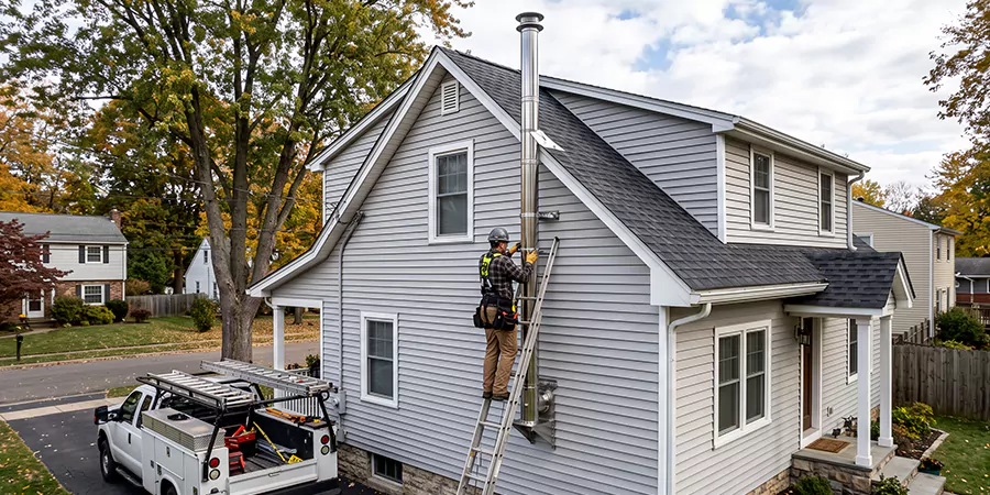 Wood Fireplace Chimney Liner Installation Downey