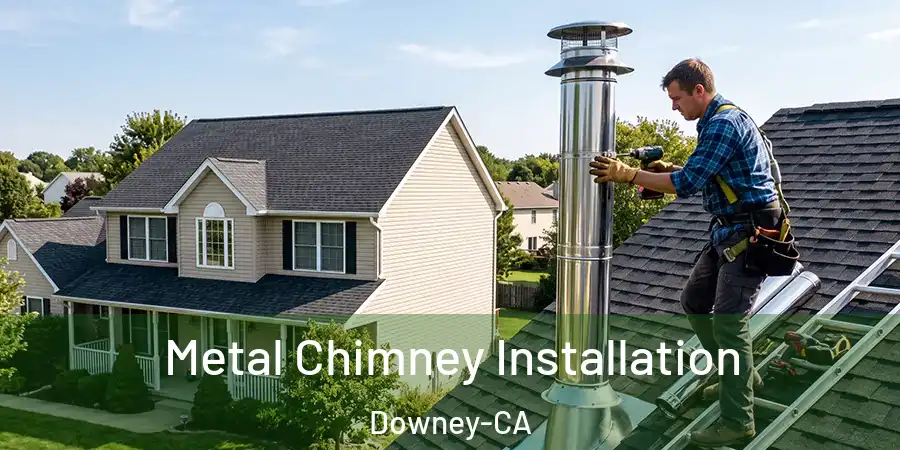  Metal Chimney Installation Downey-CA